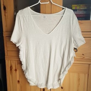 White Tee Shirt by Stella & Dot XLG White T-Shirt